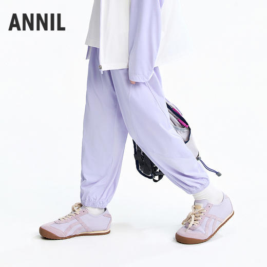 【实体店同款】男女童全腰针织单裤夏季新款安奈儿童装AM626055 商品图2