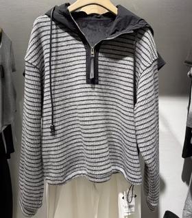 SNC条纹半拉链连帽卫衣51206 冬季 887104006687