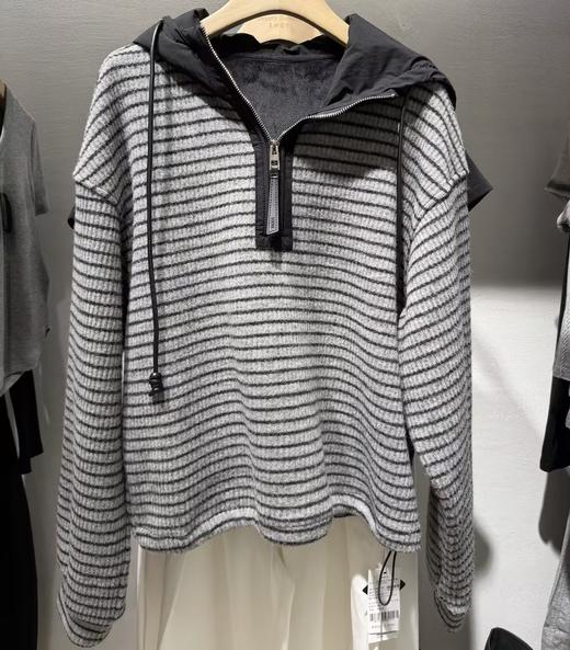 SNC条纹半拉链连帽卫衣51206 冬季 887104006687 商品图0