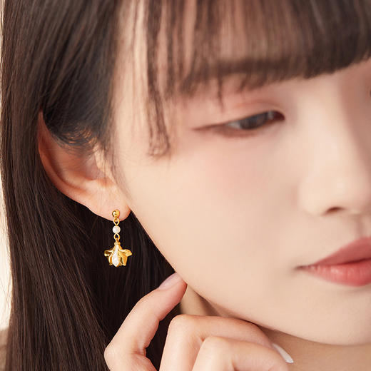 【故宫饰品】紫禁花语一周耳钉礼盒套装耳饰三八妇女节新婚生日礼物 商品图5