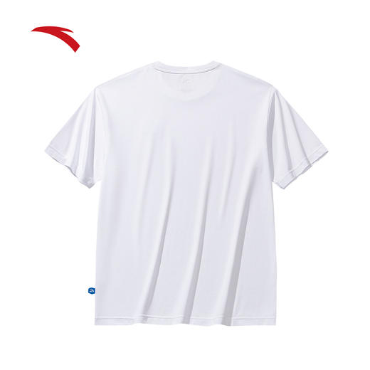 安踏冷萃T丨冰肤针织短袖男士夏季新款宽松t恤休闲上衣152628117 商品图1