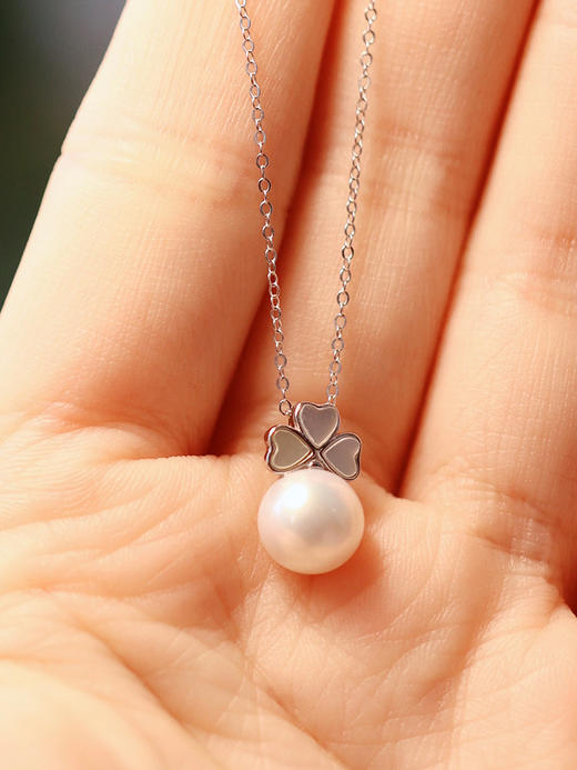 【金色四叶草耳钉 】【珍珠系列】72h内发货 温润而自带光芒 我们值得世间美好~ 商品图3