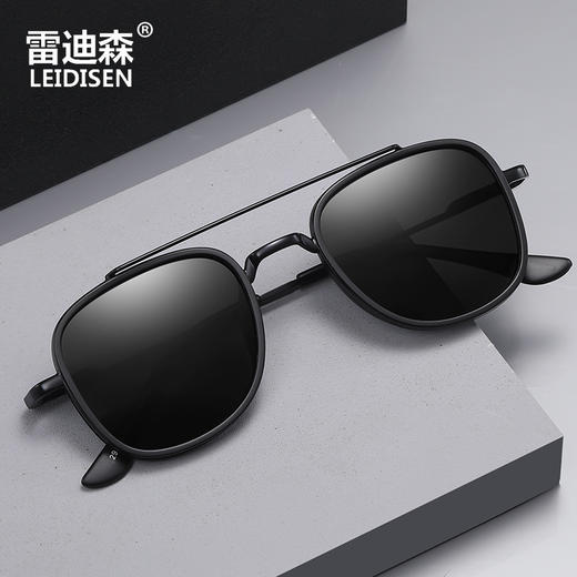 雷迪森 新款男士偏光太阳镜1.1TAC墨镜 防紫外线眼镜 夏季必备 商品图2