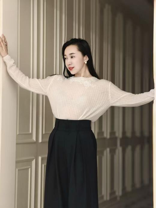 【3.6上新】早春初筵🌸珍珠白羊绒衫 商品图2