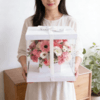 韩式粉绣球正方体鲜花礼盒 商品缩略图8