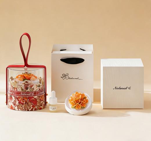 非遗瓷花香薰 森系小桶花 商品图3