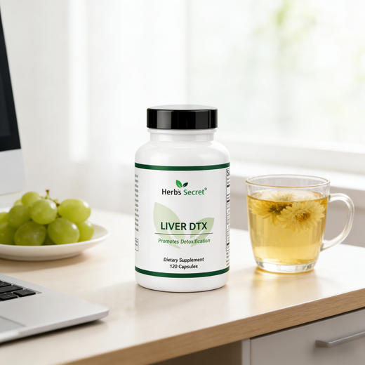 Herb's Secret Liver DTX 肝脏健康胶囊120粒 商品图7