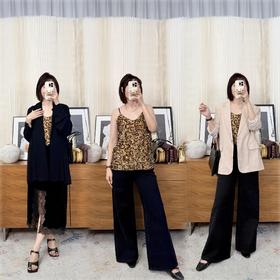 高端局 尽显贵气 V领亮片钉珠吊带背心 金砂色贵气叠buff 可单穿可叠穿