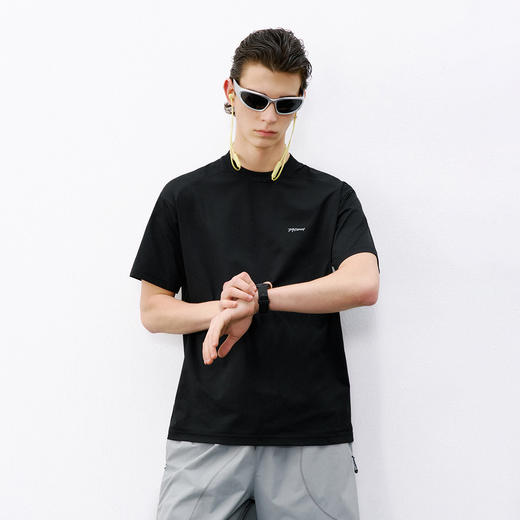 714street网眼透气速干衣7A抗菌凉感运动短袖2026夏季防晒T恤男款 商品图1