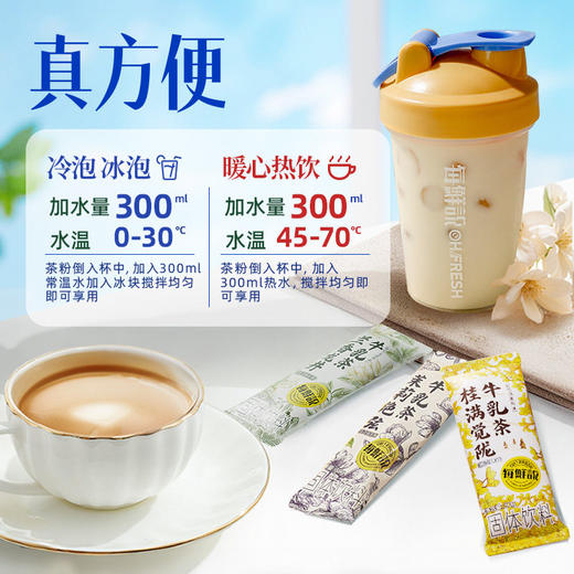 【0添加茉莉绝弦牛乳茶】每鲜说茉莉绝弦牛乳茶奶茶粉饮品 商品图4
