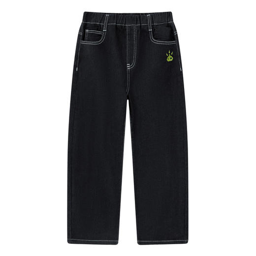 【MQD】童装男大童牛仔裤26春季新款儿童街潮学院风亲肤百搭牛仔裤 商品图4