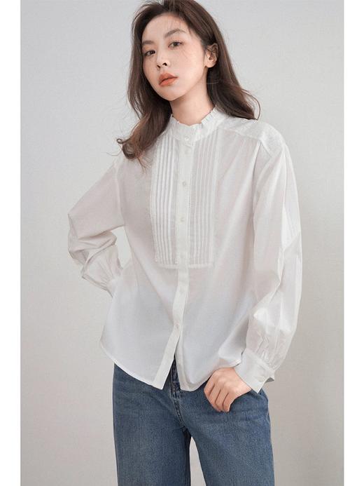 花边领法式气质衬衫 商品图0