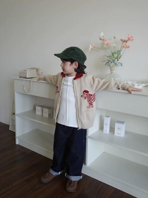 一店k （建议成套入！）26ss很难拒绝的浅春新Look！简单基础款儿童实用穿搭！上学和citywalk都能驾驭！主打时髦与可爱 鬼马精灵的感觉~！长袖T恤/连帽外套/牛仔裤多款选 商品图12