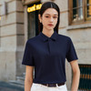 纯色简约经典百搭商务短袖翻领艾高珠地棉polo衫   XYD-5900 商品缩略图5
