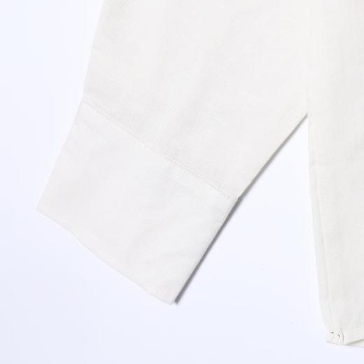 29742SDSA男装2026新款高贵轻奢韩版简约刺绣衬衫宽松休闲简约长袖衬衣 商品图3