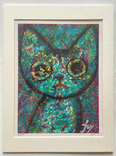 喵内版画 波光猫bj 商品图0