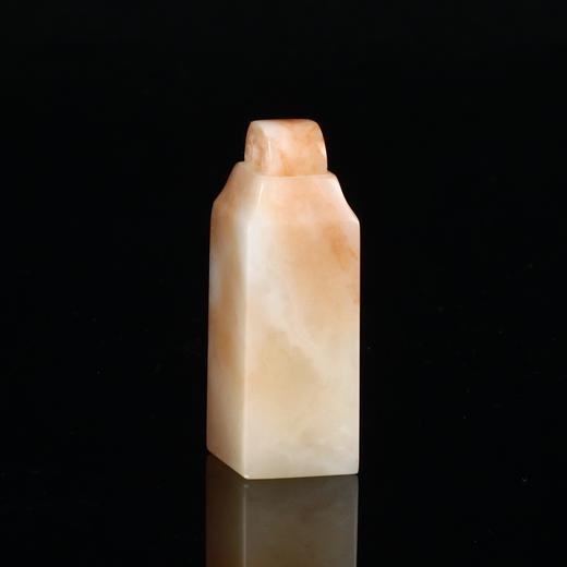 孤品17885老挝冻石粉冻石闲章斋号章1.6*1.4*4.1cm 商品图1