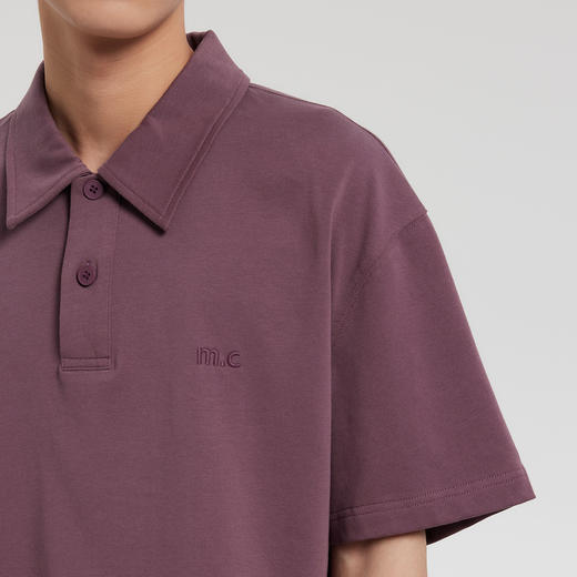 MODE COMMUTER | MC全棉优质精纺棉纱翻领短袖POLOMCF124045B 商品图4