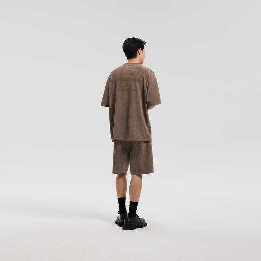 MODE COMMUTER | MC格兰丝毛感防泼水简约阔腿型针织短裤 商品图3