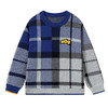 【MQD】童装男大童冬新款儿童学院风保暖百搭打底上衣格纹套头毛衣 商品缩略图4