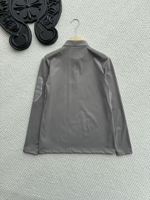 点此购买 可隆春秋季户外休闲衣吸湿排汗抗菌男士弹力半拉链长袖T恤 LL 341289 商品图1