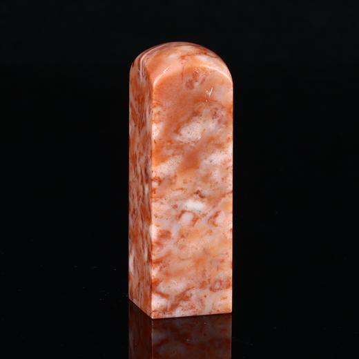 孤品17869老挝石朱砂素章落款章闲章2.1*2.1*6.7cm 商品图2