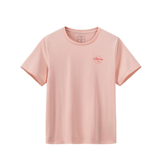 安踏冷萃T丨冰丝运动短袖女士2026新款透气休闲T恤上衣162627115 商品图5