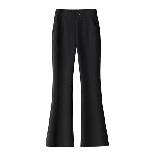 「自」全新升级【铂金会员146/天猫199/差价53】(11641)洛诗琳气质通勤西装裤2026春季新款高腰修身显瘦百搭微喇裤 商品图4