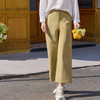 半身缘女裤 春季显瘦亲肤舒适九分直筒裤261102U30320200 商品缩略图2