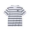 安踏条纹短袖t恤男女同款2026夏季纯棉宽松透气休闲上衣152628134 商品缩略图4