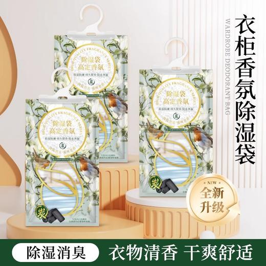 【长效守护❗️可挂式香氛除湿袋】衣柜里的 “除湿香薰”，让衣物自带松香！可挂式设计，使用超方便，哪里潮湿挂哪里，吸水除湿防潮卧室干燥剂，吸水除湿防潮卧室干燥剂L 商品图1