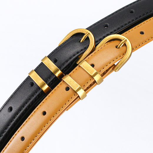 时尚韩系百搭单品 | SIMON DIARIES腰带配饰二层牛皮 经典耐看皮带饰品 多色可选 商品图3