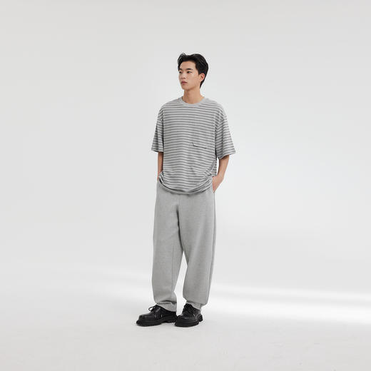 MODE COMMUTER | MC春季20S/1平纹针织圆领短袖T恤MCF144110A 商品图3