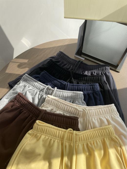 点此购买 Alo春夏季女士亮标休闲毛圈纯棉短裤 cxy 341306 商品图10