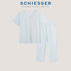 【天丝棉双面】SCHIESSER德国舒雅女短袖长裤套装60支天丝棉双面 50%天丝  50%棉     31/27121H 商品缩略图4