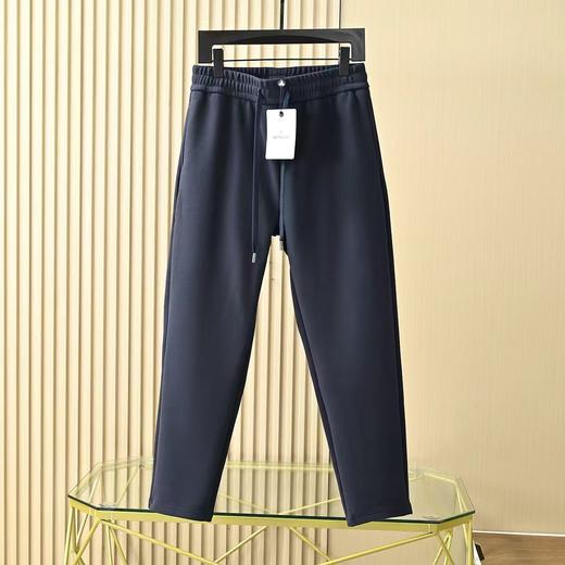 蒙口新款男款休闲羊毛蚕丝休闲加厚直筒裤卫裤 商品图2