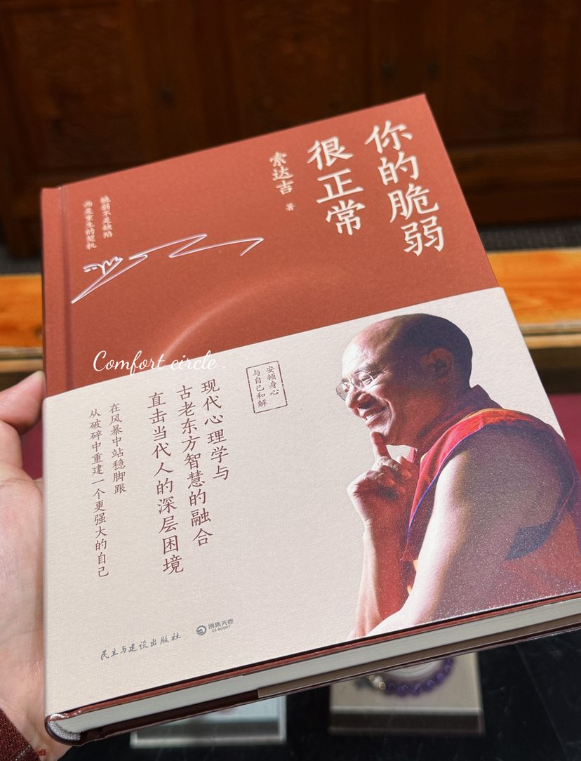 你的脆弱很正常 心灵作家索达吉2026年全新重磅力作疗愈实操的书 告别焦虑停止内耗脆弱不是缺陷而是重生的契机