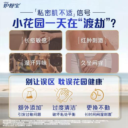 护舒宝240mm10片未来感极护专研液体卫生巾 商品图1