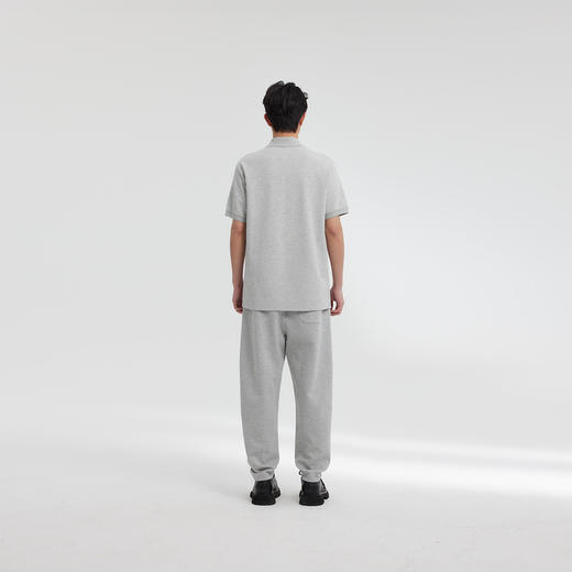 MODE COMMUTER | MC钻石格纹垂感休闲翻领格纹刺绣短袖POLO衫 商品图2