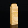 孤品17865木纹石如意钮方章落款章礼品章2.5*2.5*7.7cm 商品缩略图1