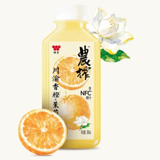 味全农榨甜橙香柠茉莉复合果汁饮料300ml 商品图0