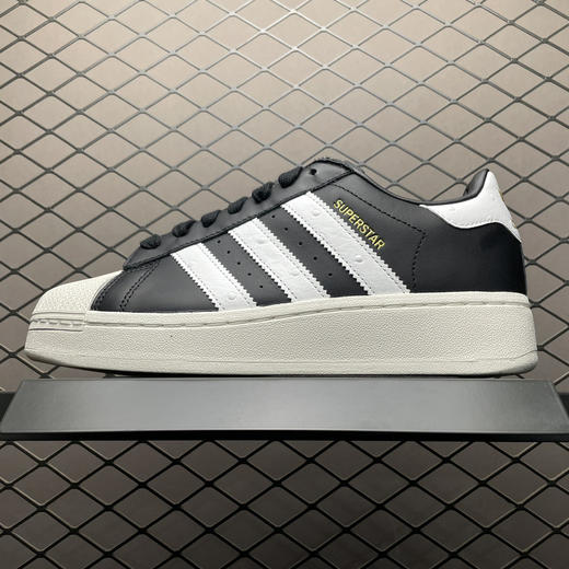 春季特惠💰360 AD 阿迪 Superstar XLG 金标 贝壳头厚底款低帮休闲板鞋 商品图0