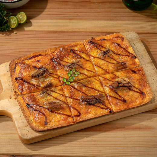 欧爵士方形焰烤薄饼商用方形披萨面饼薄披萨饼底冷冻半成品（顺丰发货） 商品图2