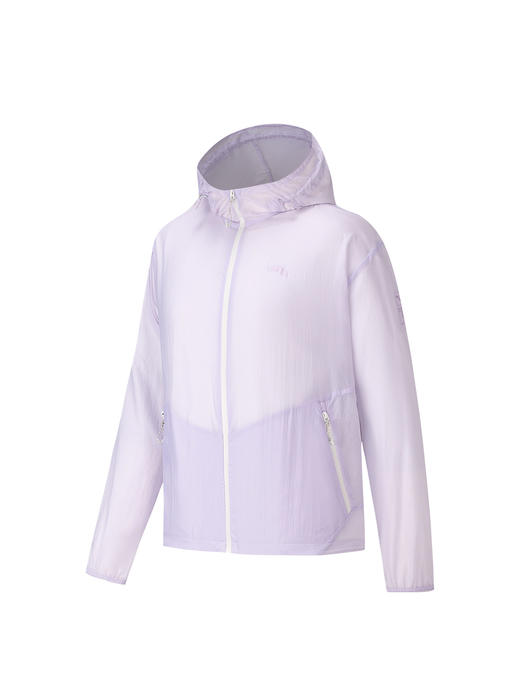 安踏x中国国家地理丨轻薄透气户外防晒衣女宽松运动上衣162626610 商品图6