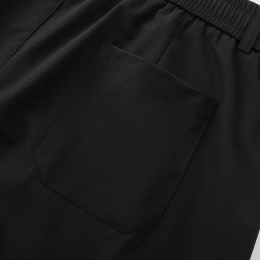 GXG男装【含桑蚕丝】26夏季日常通勤松紧腰系绳男式直筒休闲裤K&C 商品图7