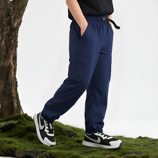 【MQD】童装男大童夏季新品儿童休闲潮酷百搭运动学院亲肤风长裤 商品图1