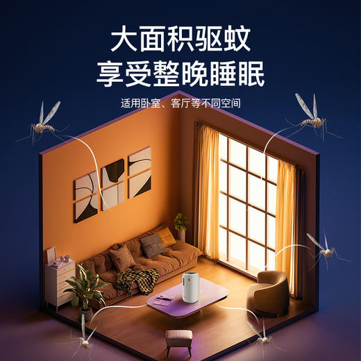 【充插两用❗️电热蚊香液套装】超长续航12小时「随处可用不受束缚」气味挥发致使蚊虫望而生畏，卧室，客厅等均可使用，婴儿孕妇防蚊水家用液灭蚊器防蚊子蚊虫叮咬L 商品图2