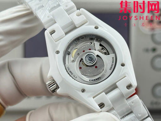 YYDS香奈儿 J12陶瓷系列 33mm透底机械 女士腕表 商品图7