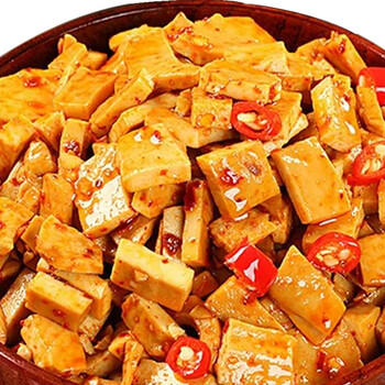 张飞豆干三味真火1kg香辣味大话三国四川特产休闲解馋零食年货大礼包 商品图2