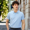 简约商务休闲双纱液氨棉短袖翻领polo衫   XYD-5601 商品缩略图2